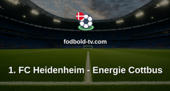 Bundesliga 2: 1. FC Heidenheim - Energie Cottbus