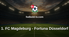 Bundesliga 2: 1. FC Magdeburg - Fortuna Düsseldorf