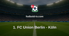 Bundesliga: 1. FC Union Berlin - Köln