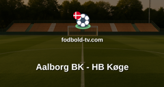 NordicBet Liga: Aalborg BK - HB Køge