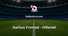 NordicBet Liga: Aarhus Fremad - Hillerød