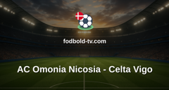 Europa League: AC Omonia Nicosia - Celta Vigo