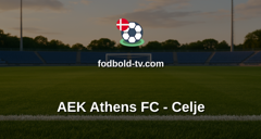 UEFA Conference League: AEK Athens FC - Celje