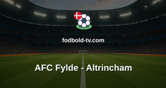 National League: AFC Fylde - Altrincham