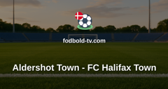 National League: Aldershot Town - FC Halifax Town