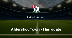 National League: Aldershot Town - Harrogate