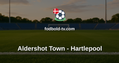 National League: Aldershot Town - Hartlepool