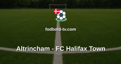 National League: Altrincham - FC Halifax Town