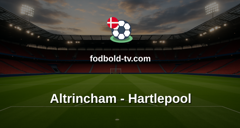 National League: Altrincham - Hartlepool