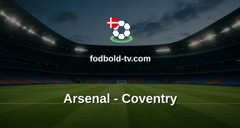 Premier League: Arsenal - Coventry