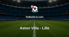 Europa League: Aston Villa - Lille