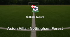 Premier League: Aston Villa - Nottingham Forest