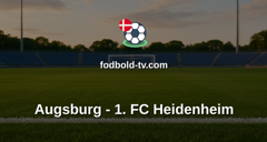Bundesliga: Augsburg - 1. FC Heidenheim