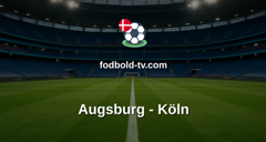 Bundesliga: Augsburg - Köln
