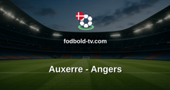 Ligue 1: Auxerre - Angers