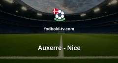 Ligue 1: Auxerre - Nice