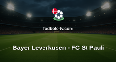 Bundesliga: Bayer Leverkusen - FC St Pauli