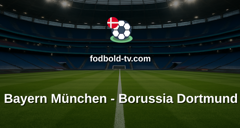 Bundesliga: Bayern München - Borussia Dortmund