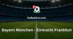 Bundesliga: Bayern München - Eintracht Frankfurt