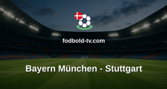 Bundesliga: Bayern München - Stuttgart