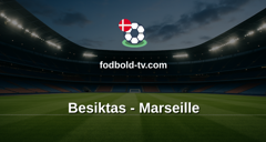 Europa League: Besiktas - Marseille