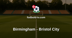 Championship: Birmingham - Bristol City