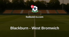Championship: Blackburn - West Bromwich