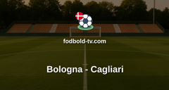 Serie A: Bologna - Cagliari