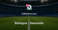 Serie A: Bologna - Sassuolo