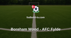 National League: Boreham Wood - AFC Fylde