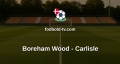 National League: Boreham Wood - Carlisle