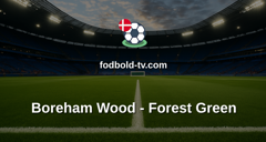 National League: Boreham Wood - Forest Green