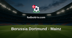 Bundesliga: Borussia Dortmund - Mainz