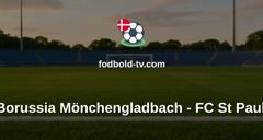 Bundesliga: Borussia Mönchengladbach - FC St Pauli