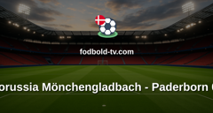 Bundesliga: Borussia Mönchengladbach - Paderborn 07
