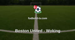National League: Boston United - Woking