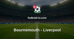 Premier League: Bournemouth - Liverpool