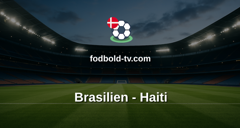 VM i fodbold: Brasilien - Haiti