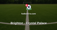 Premier League: Brighton - Crystal Palace