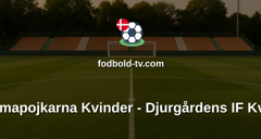 Damallsvenskan: Brommapojkarna Kvinder - Djurgårdens IF Kvinder