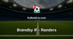Superligaen: Brøndby IF - Randers