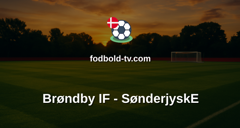 Superligaen: Brøndby IF - SønderjyskE