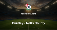 EFL Cup: Burnley - Notts County