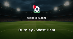 Premier League: Burnley - West Ham