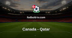VM i fodbold: Canada - Qatar