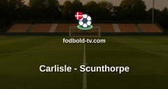 National League: Carlisle - Scunthorpe