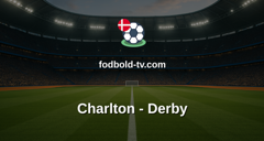 Championship: Charlton - Derby