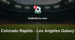 MLS: Colorado Rapids - Los Angeles Galaxy