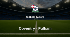 Premier League: Coventry - Fulham