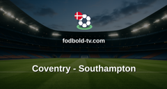 Championship: Coventry - Southampton